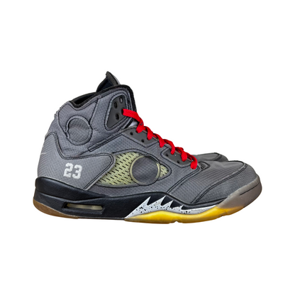 Used Jordan x Off White 5 Muslin - Sz 11