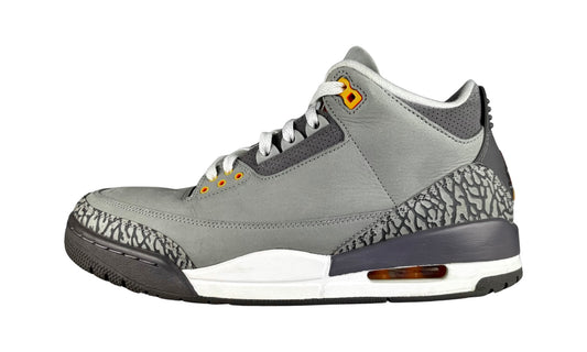 Used Jordan 3 Cool Grey - Sz 9.5