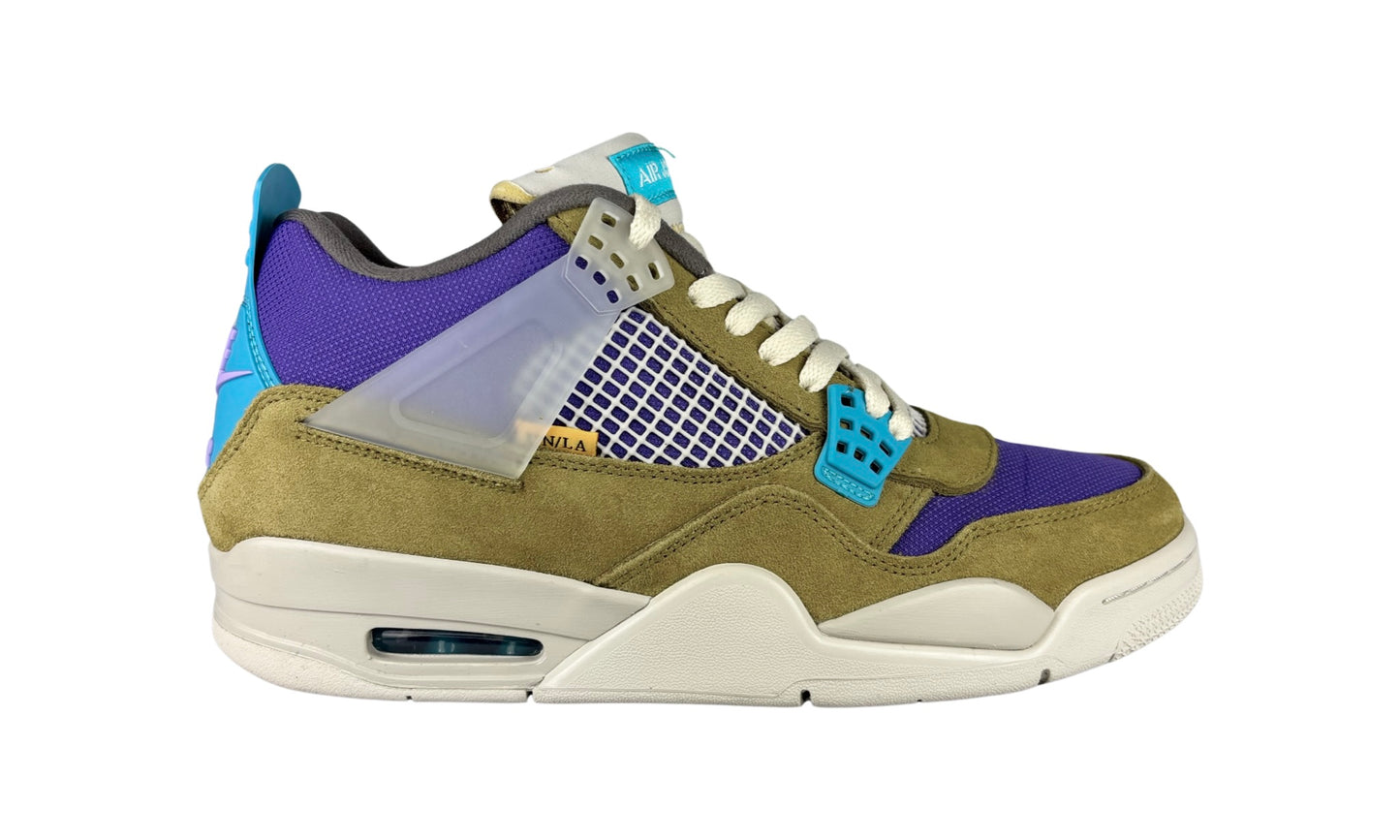 Used Jordan 4 Union Desert Moss - Sz 9