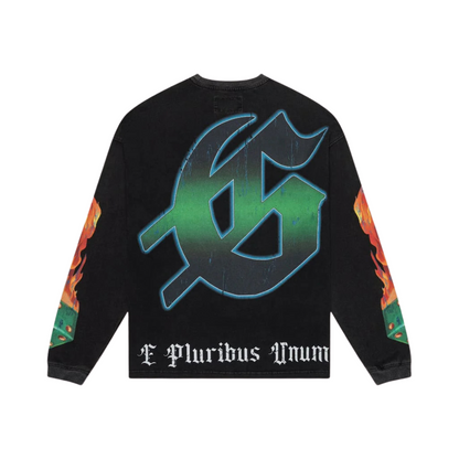 Godspeed Lifes A Gameble  Long Sleeve Tee