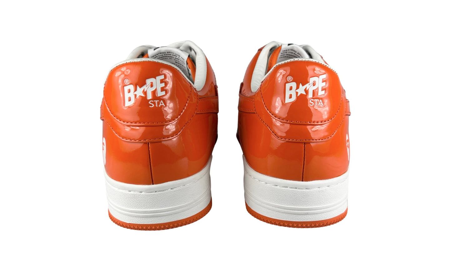 Used Bapesta Orange - Sz 12