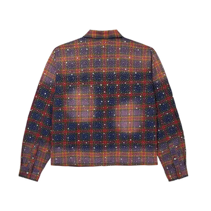Vale Forever Purple Fever Flannel - Sz L