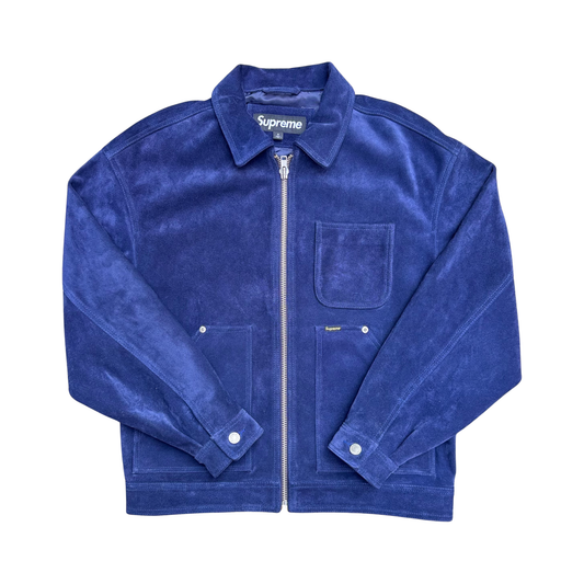 Used Supreme Suede Work Jacket - Sz S