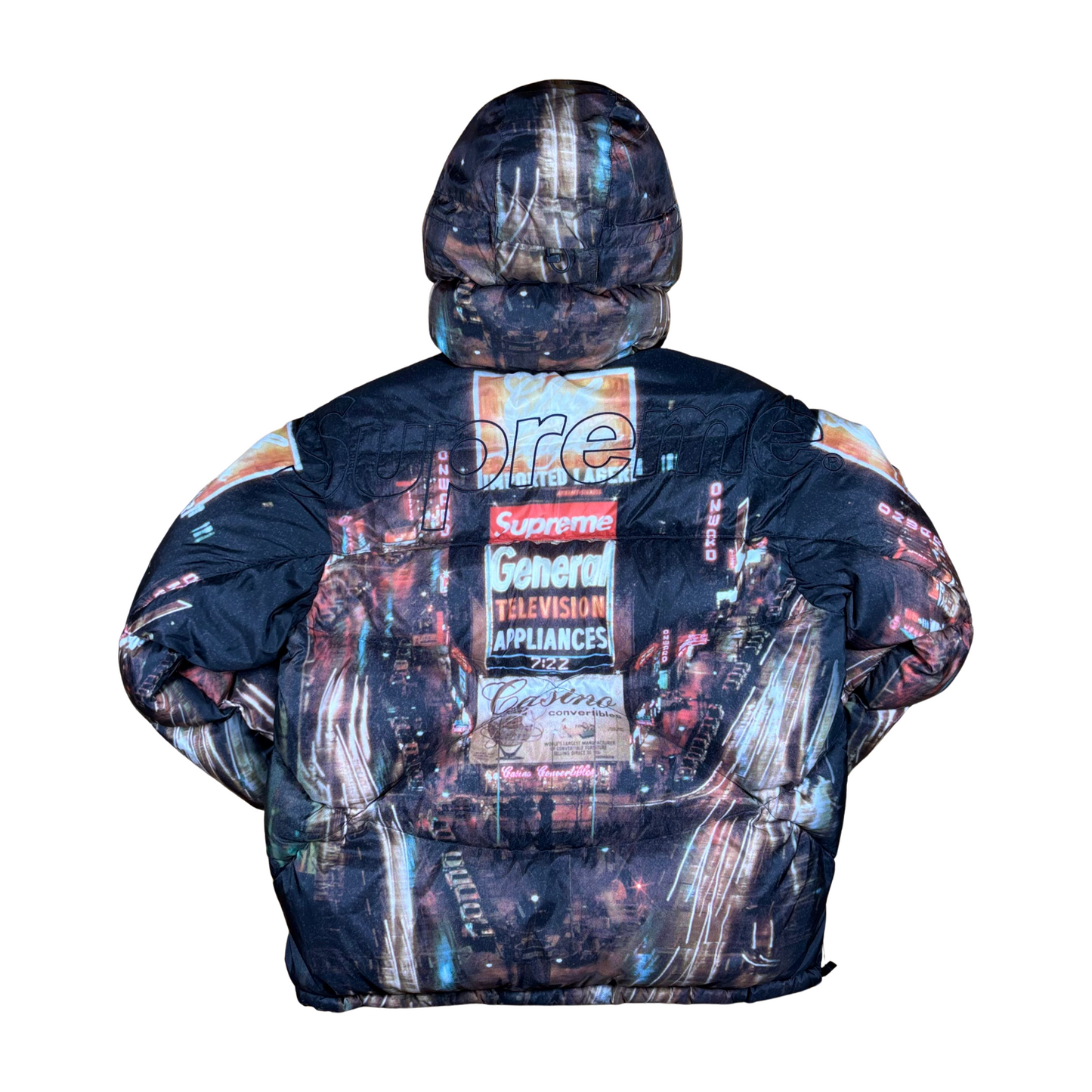 Used Supreme TNF City Lights Jacket - Sz S