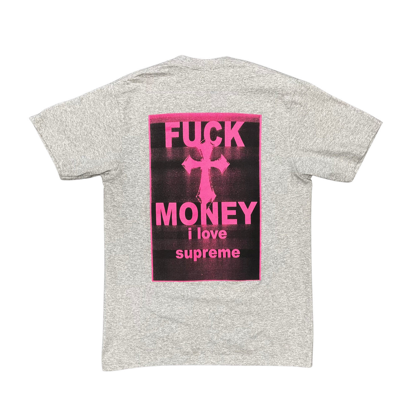 Used Supreme Fuck Money Tee - Sz S