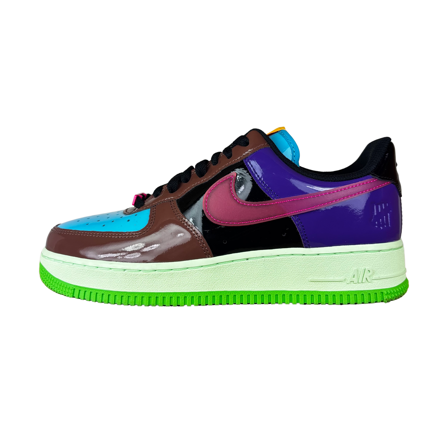 Used Nike Air Force 1 Low SP Undefeated Multi-Patent Pink Prime - Sz 8