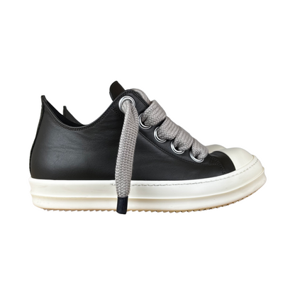 Used Rick Owens Leather Jumbo Laces Low - Sz 42