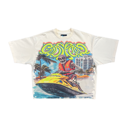 Godspeed Cream Waverunner T-Shirt