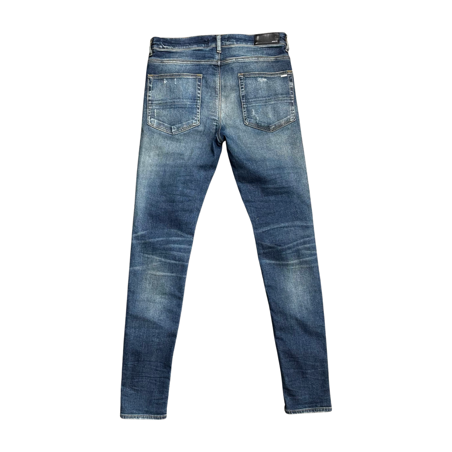 Used Amiri Plaid Thrasher Skinny Jean - Sz 34