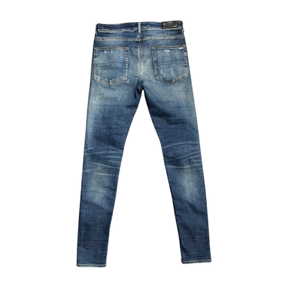 Used Amiri Plaid Thrasher Skinny Jean - Sz 34