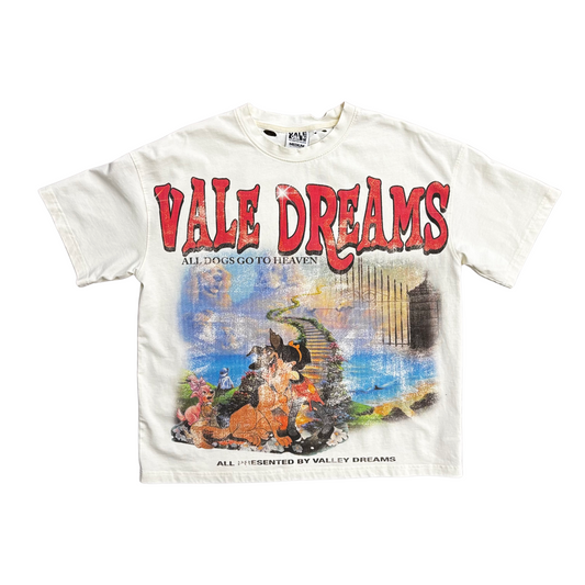 Used Vale Forever Dogs Go To Heaven Tee - Sz M