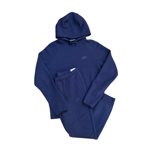 Nike Tech Fleece Full Set Navy - Sz M