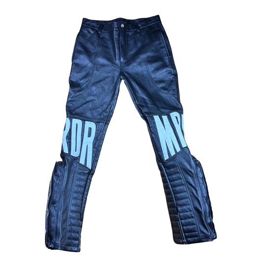 Used Who Decides War Leather Pants - Sz 32