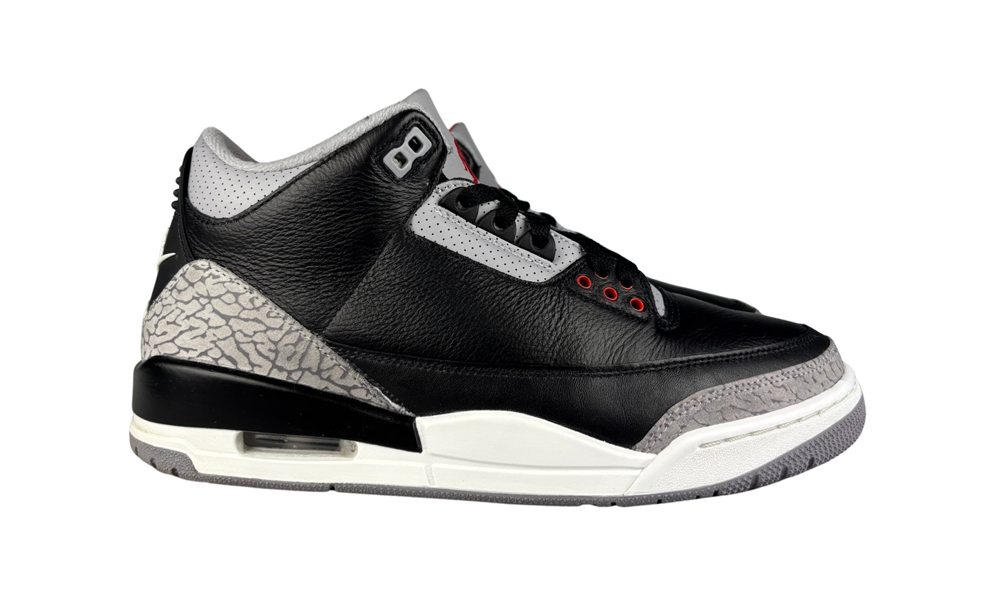 Used Jordan 3 Black Cement - Sz 8