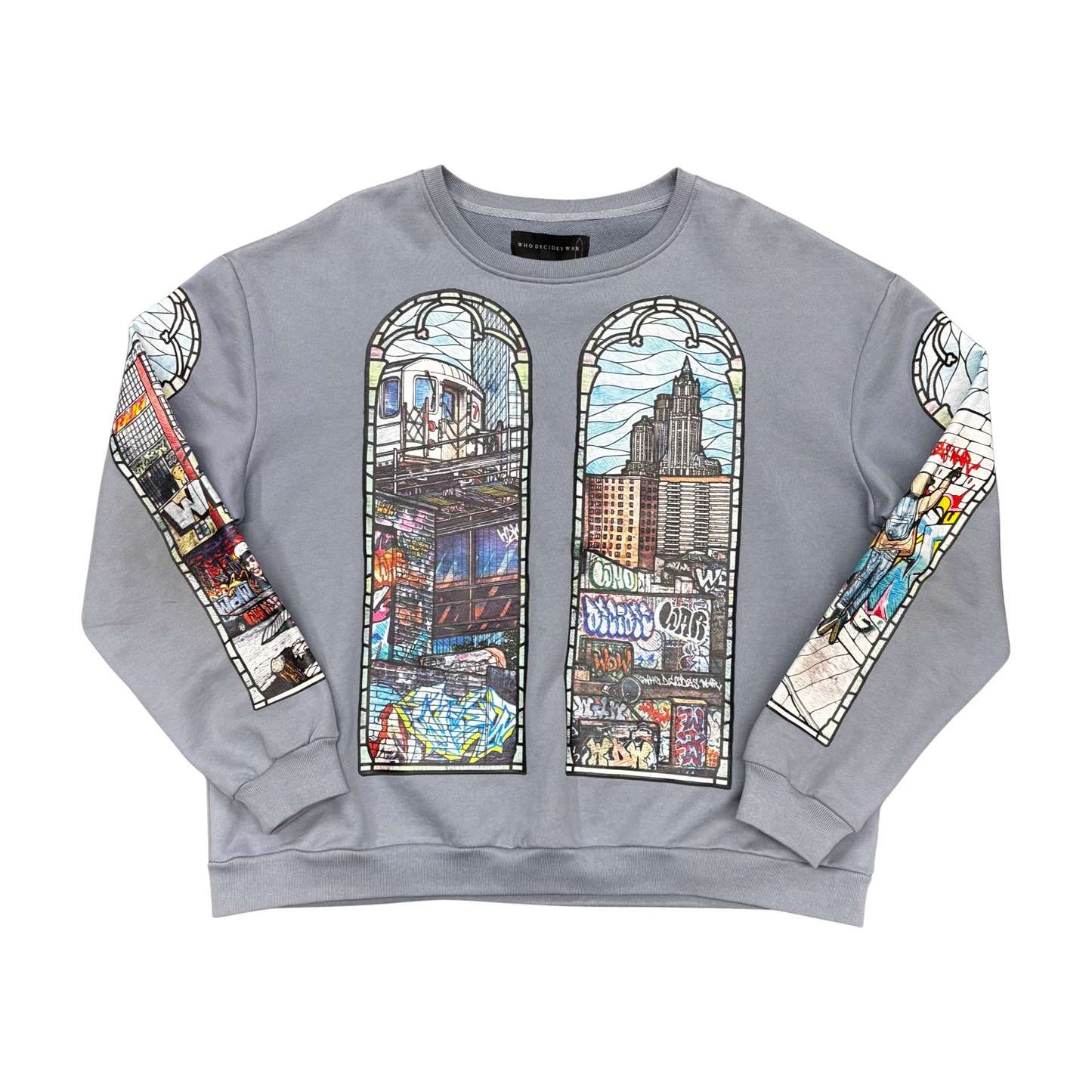 Used Who Decides War Politics As Usual Crewneck - Sz M