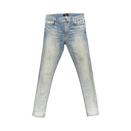 Used Amiri Embroidered Pocket Jeans - Sz 32