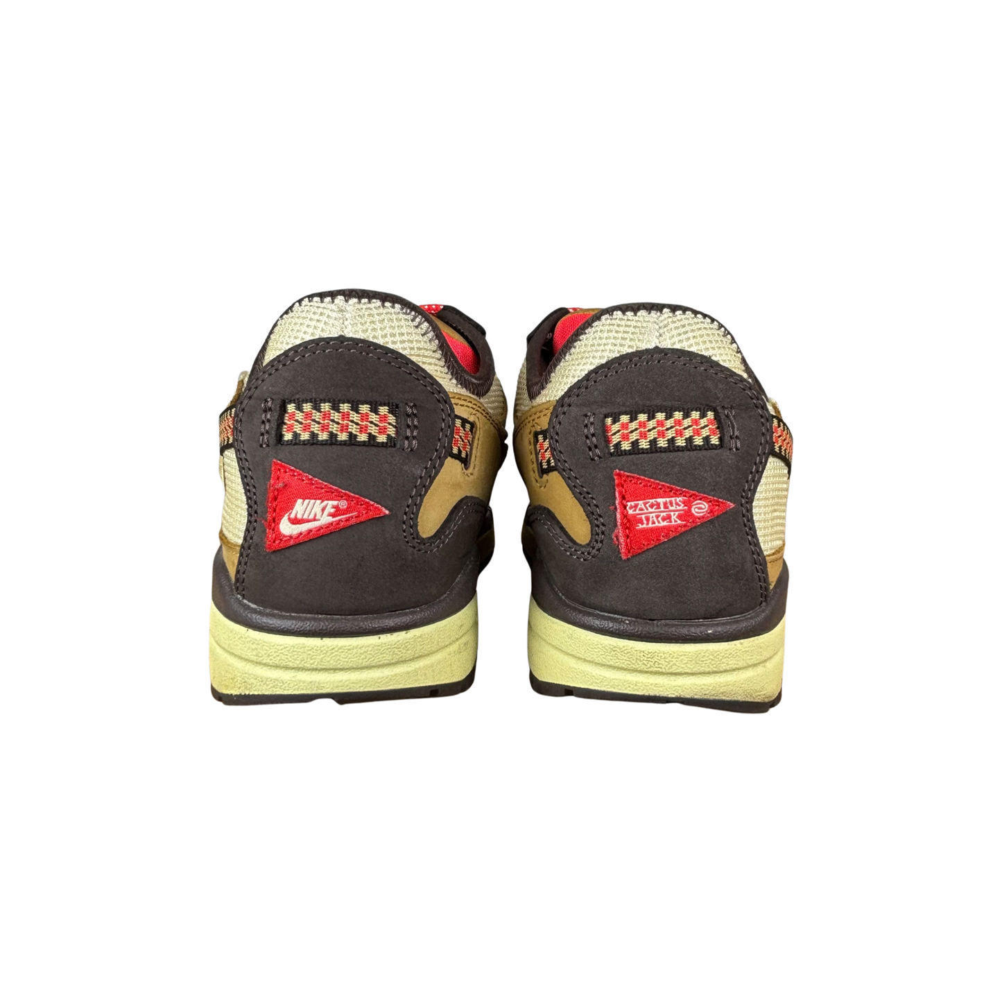 Used Nike Air Max 1 Travis Scott Cactus Jack Baroque Brown - sz 9.5
