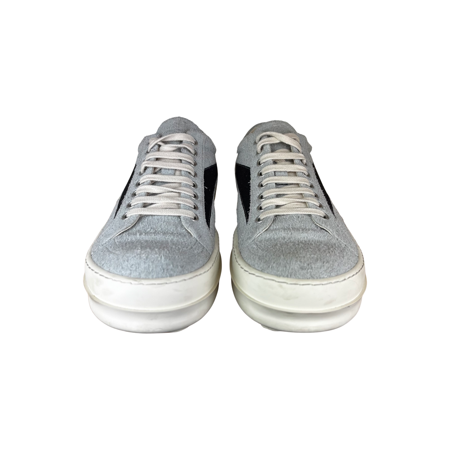 Used Rick Owens Vintage Low Sneaker Oyster - Sz 46