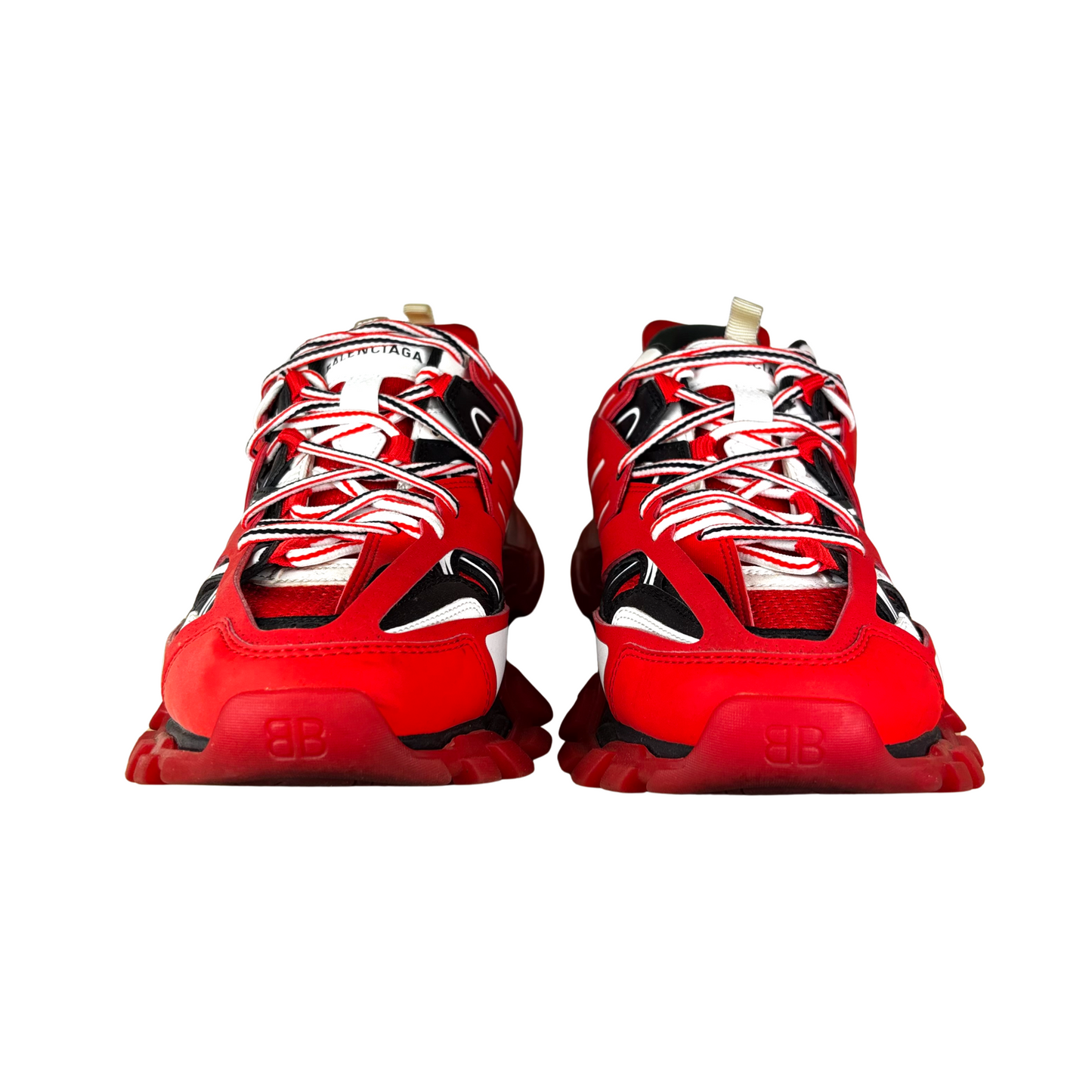 Used Balenciaga Track Runner Red - Sz 42