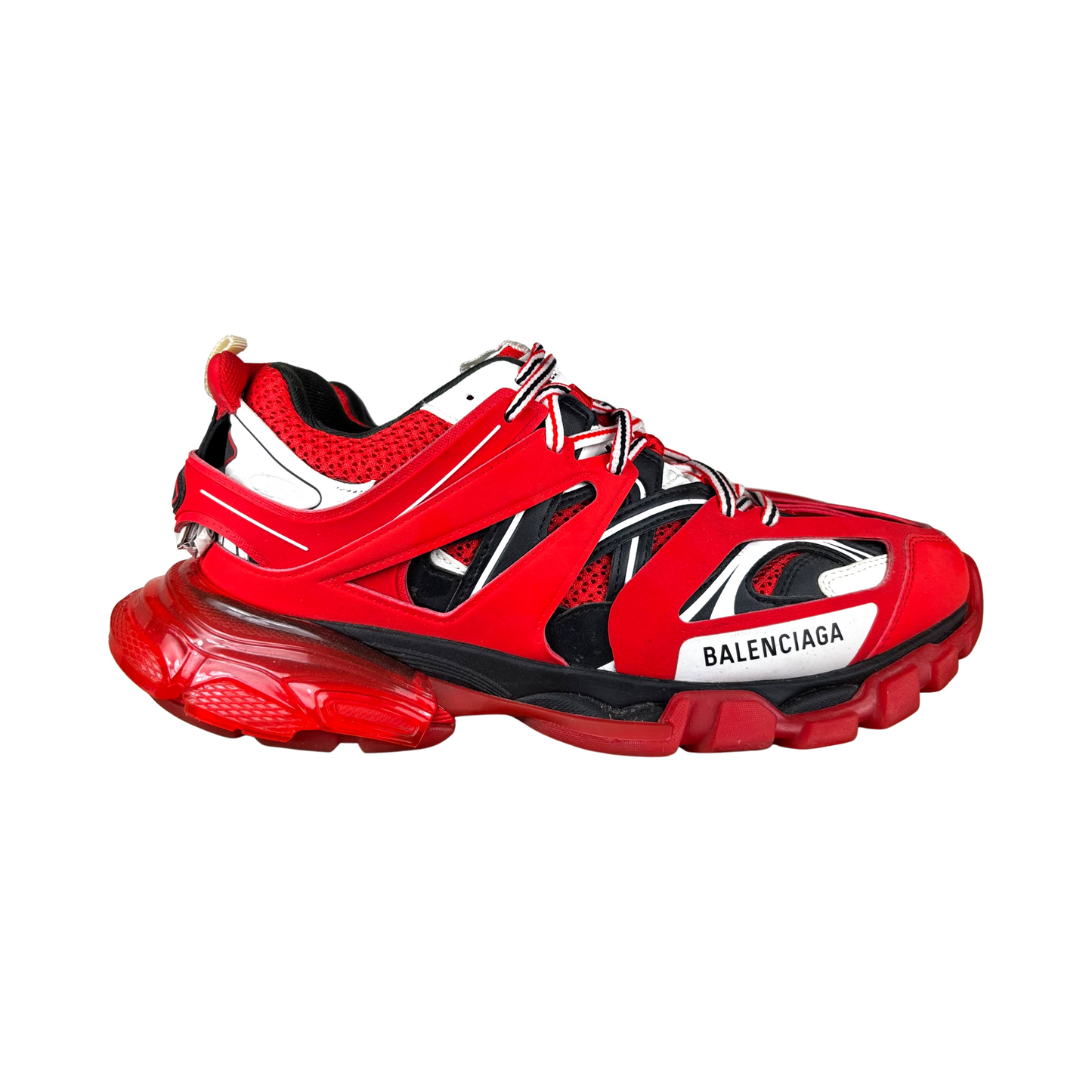 Used Balenciaga Track Runner Red - Sz 42