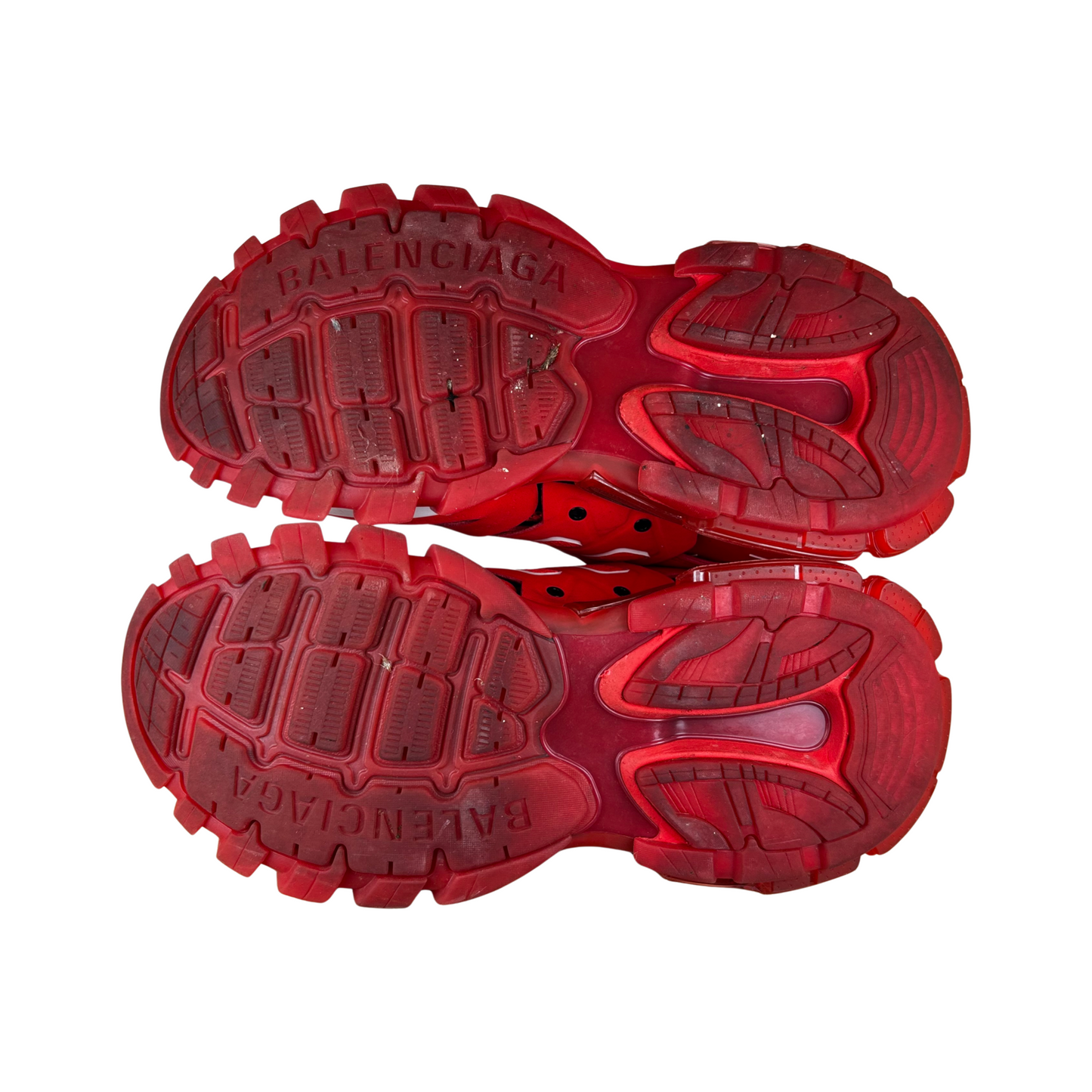 Used Balenciaga Track Runner Red - Sz 42