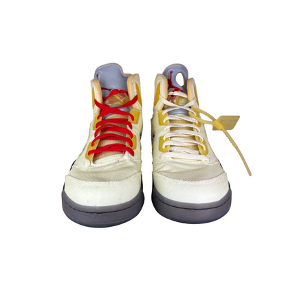 Used Jordan 5 Off-White Sail - Sz 12