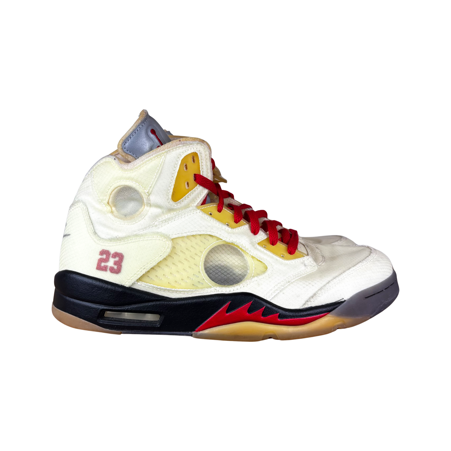 Used Jordan 5 Off-White Sail - Sz 12