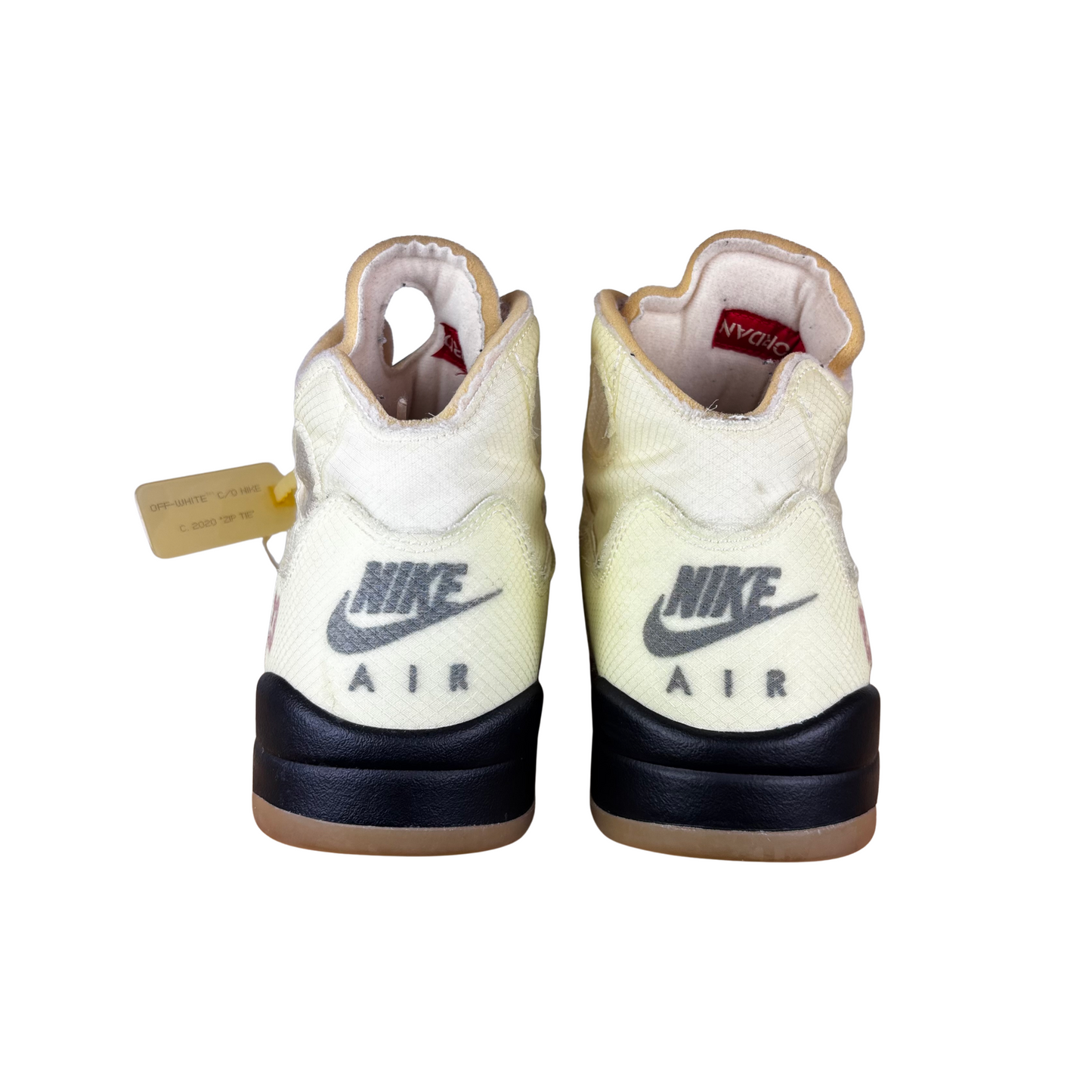 Used Jordan 5 Off-White Sail - Sz 12