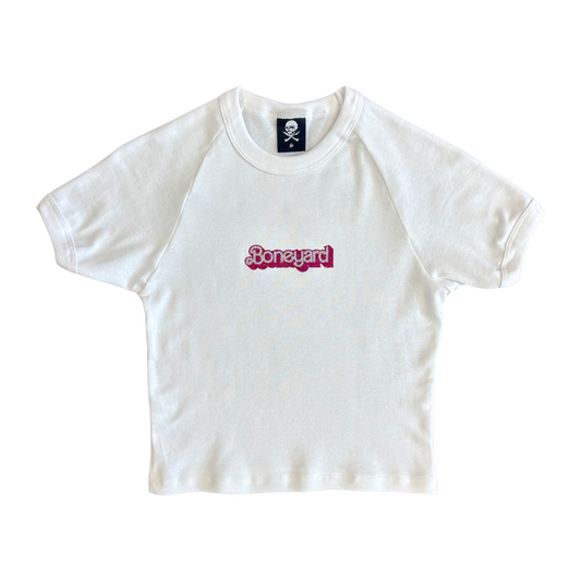 Boneyard Glitter Logo Baby T