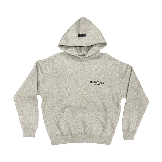 Essentials Dark Oatmeal Hoodie
