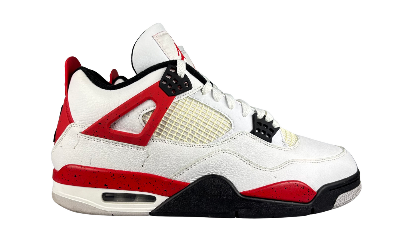 Used Jordan 4 Red Cement - Sz 11.5