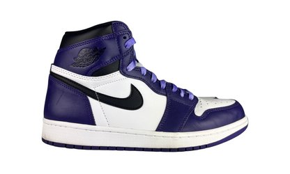 Used Jordan 1 Court Purple - Sz 8.5