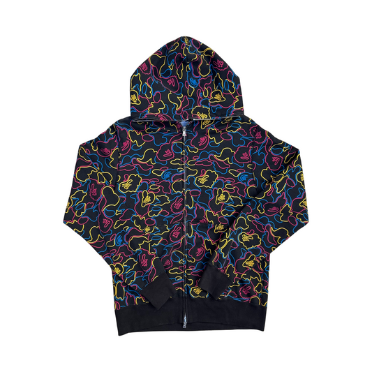 Bape Zip Up Hoodie - 220