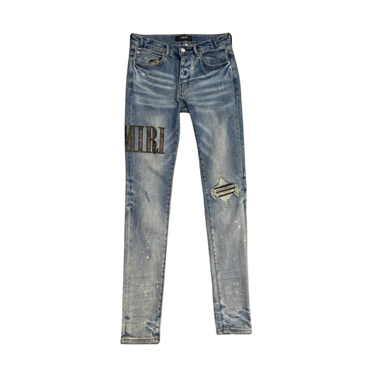 Used Amiri Sherif Camo Jeans - Sz 30