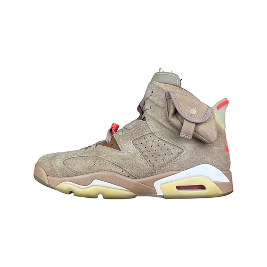 Used Jordan 6 Travis Scott Khaki - Sz 11