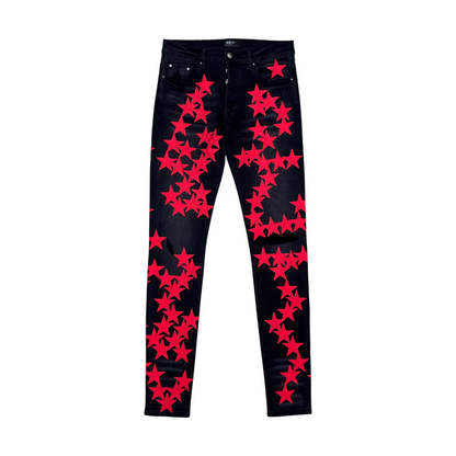 Used Amiri MX1 Alchemist Star Denim Jeans - Sz 32