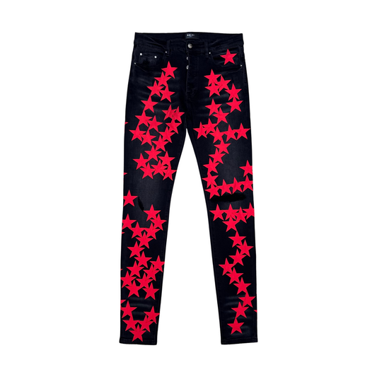 Used Amiri MX1 Alchemist Star Denim Jeans - Sz 32