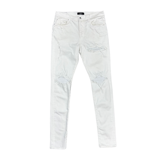 Used Amiri White MX1 Denim Jeans - Sz 36