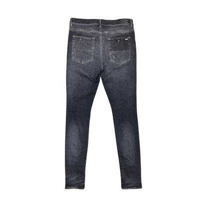 Used Amiri Black Bandana Thrasher Jean - Sz 34
