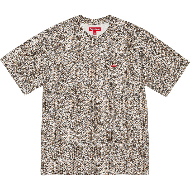 Supreme Small Box Logo Leopard T - Sz M