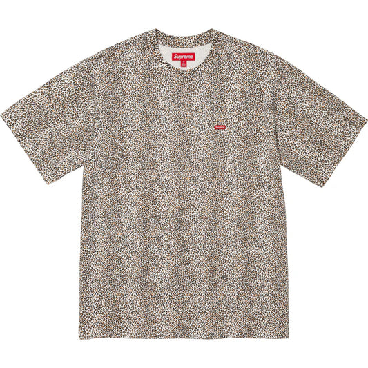 Supreme Small Box Logo Leopard T - Sz M