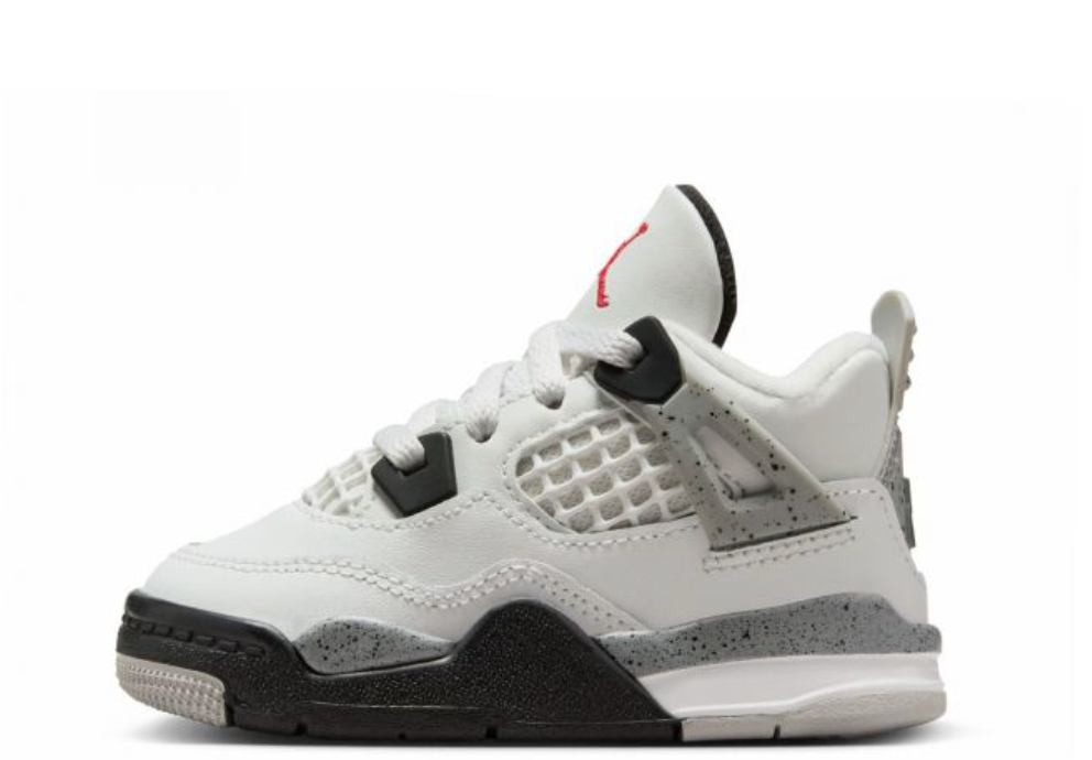 Jordan Retro 4 White Cement TD