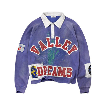 Vale Forever Vale Forever Ben Rugby L/S Blue