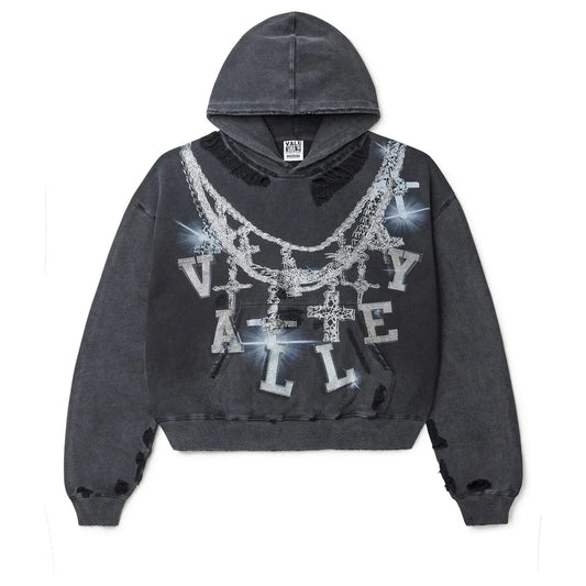 Vale Forever Bling Hoodie - Sz M