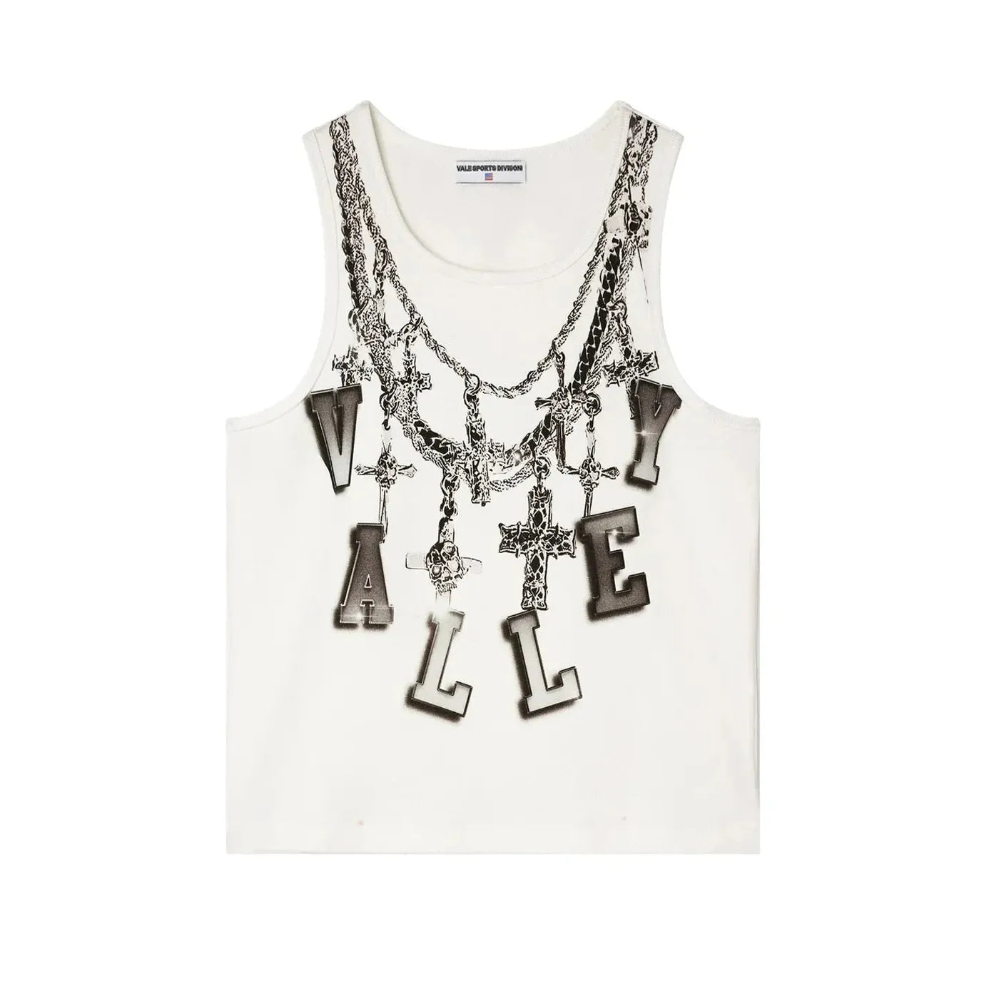 Vale Forever Chain Tank Top White