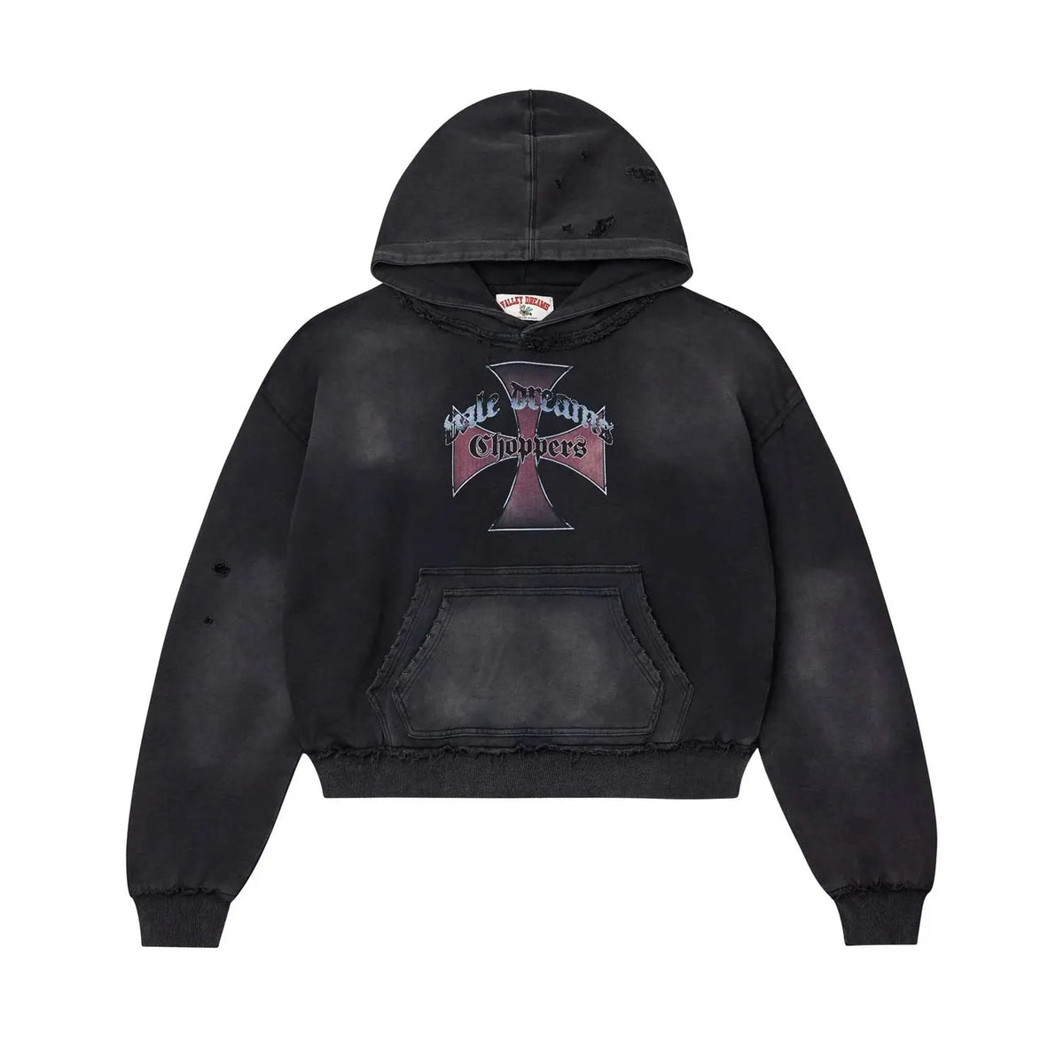 Vale Forever Chopper Pullover Hoodie Black