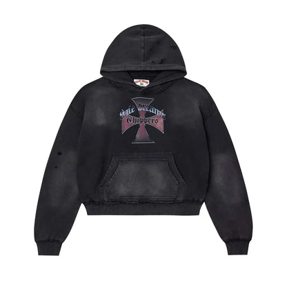 Vale Forever Chopper Pullover Hoodie Black