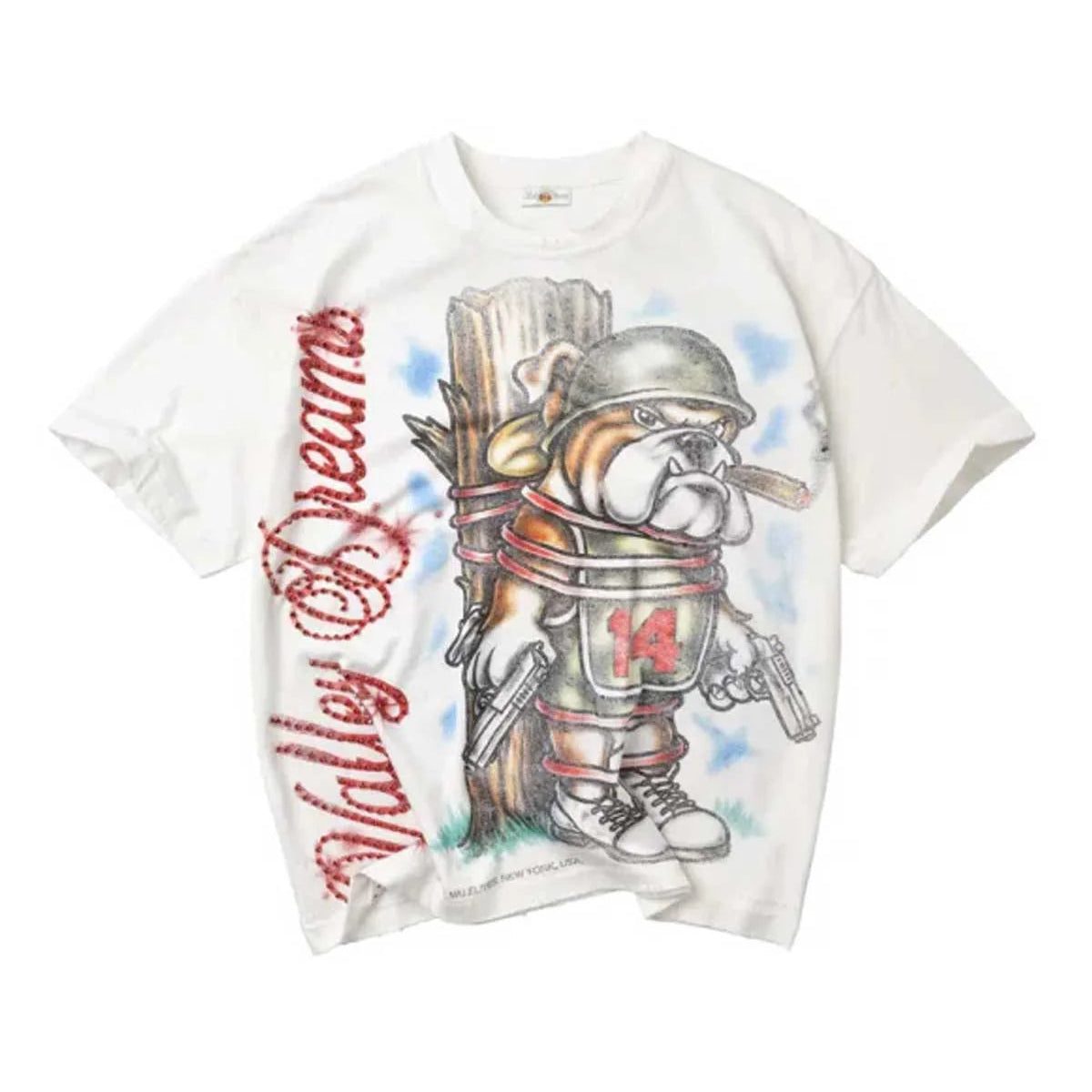 Vale Dog Of War Tee - White