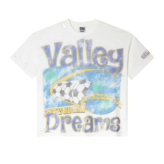 Vale Forever Vale Forever Futball Tee White