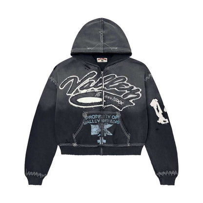 Vale Forever Vale Forever Religion Zip Up Hoodie Black